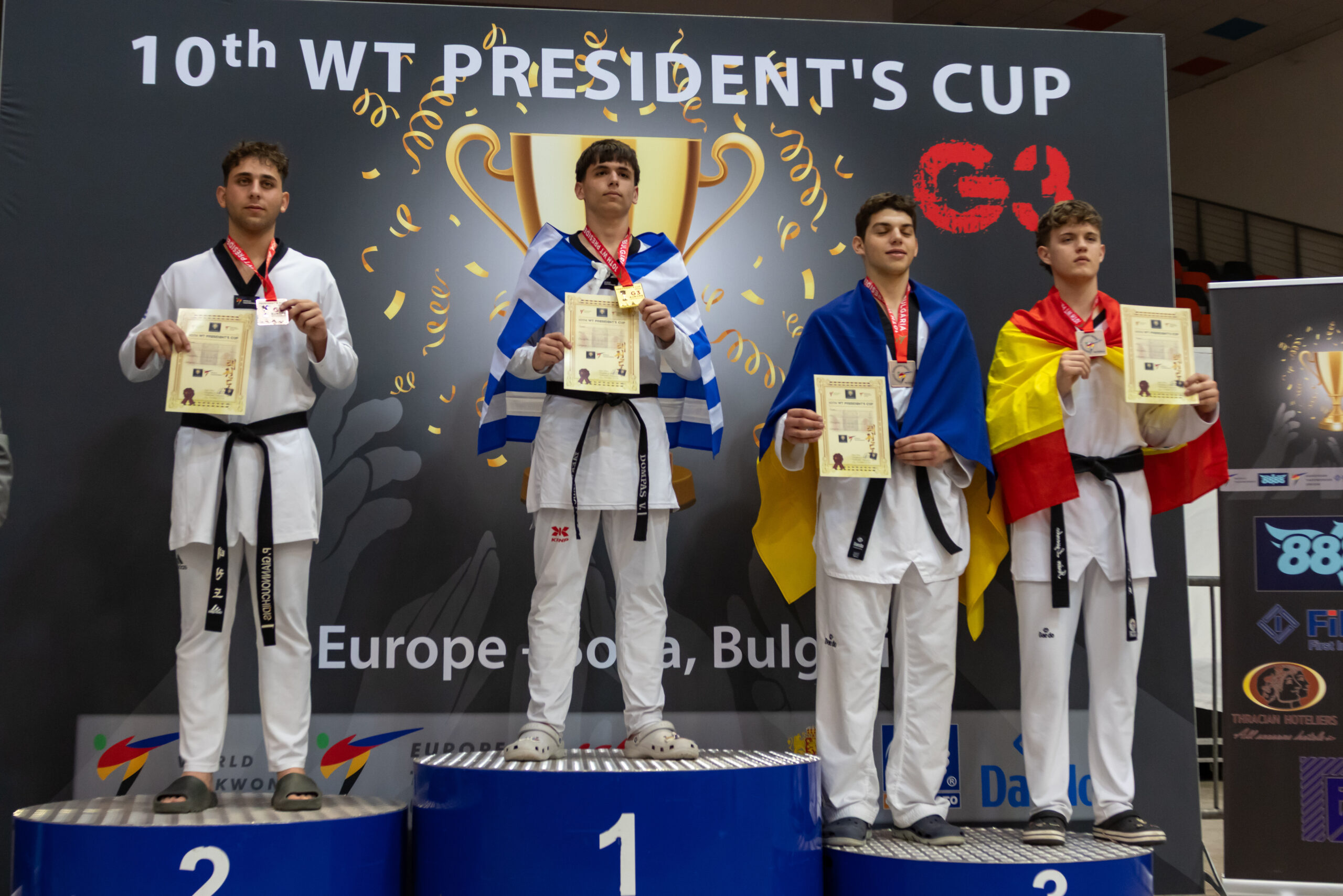 Junior medalists - 10th President's Cup